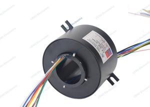 China Through Bore Conductive Slip Ring With ID 50mm &amp; Rotating Electrical Connector factory