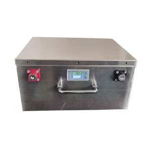 China Custom Lithium 72V 50Ah LiFePO4 Battery For Auto Rickshaw Electric Motorbike Battery with LED display factory