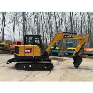 China MINWEE 5.78 tons mini size Crawler Mounted Hydraulic Excavator SY55 Sy60 Sy65 Sy75Digger Excavator Small Yard Excavator factory