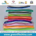 Transparent Orange Standard PVC Tag Leash Luggage Tag Holders