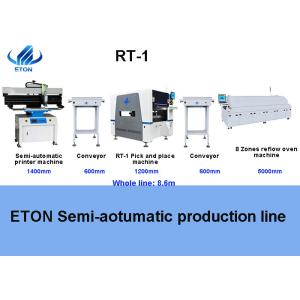 High precision for LED components SMT mounter with 10 heads pick and place