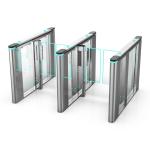 ESD Slim Speedlane Turnstile , 1.5mm Thickess Stainless Steel Speed Turnstile