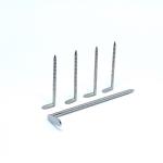 Right Angle L Head Stainless Ring Shank Nails / Deformed Shank Nails
