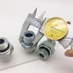 Carbon Steel 5/8" Male Female Hose Connector