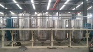 China First-level Refining Carbon steel 4TPD oil refinery machinery equipment factory