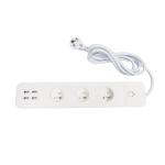Smart Socket Bar 3AC4USB French Type