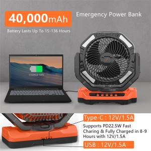 China Socool Fan 4kg Multifunctional Portable Fan Power Supply Rechargeable Battery Less Than 50 DB Noise Level factory