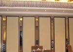 Sound Absorbing Material Sliding Partitions Walls For Banquet Room And Office