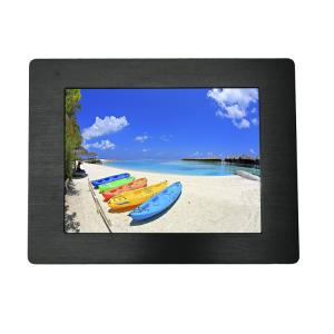 China 6.5 inch industrial monitor panel mount display with VGA input 12V Dc in factory