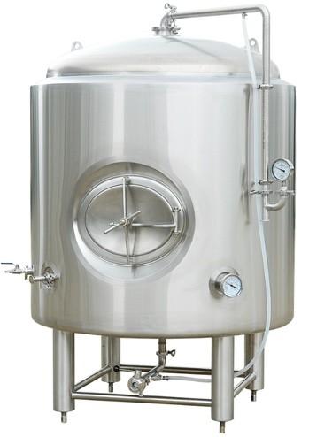 1000L Dimple Plate Jacket Bright Beer Tank With Mirror Polish And 50mm PU