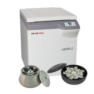China Large Capacity Centrifuge L800R-2 for Blood Separation 4200r/min 6x1500ml Swing Rotor factory