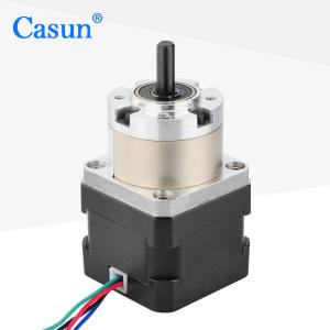 China 48mm NEMA 17 Geared Stepper Motor Casun Hybrid Stepper Motor factory