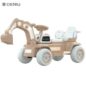 China Rechargeable Battery Kids Ride On Toy Truck: Early Education, LED Lights, Max Speed 3-5KM/H factory