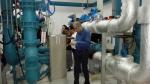 1419KW R134A Flooded Water Cooled Screw Chiller COP 5.8 Energy Saving