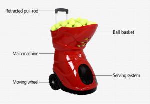 China Beginners Level siboasi tennis ball machine Serving horizontal oscillation factory
