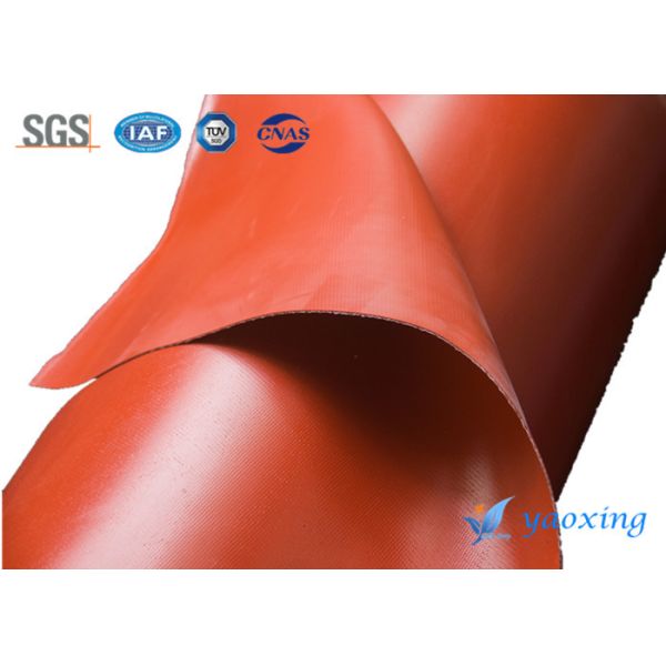 50m/Roll Silicone Coated Fiberglass Fabric Water Proof For Industrial Use