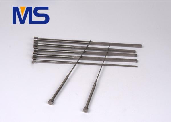 Molding Ejector Pins And Sleeves HSS SKH51 JIS Standard For Ejector Pin Cutting