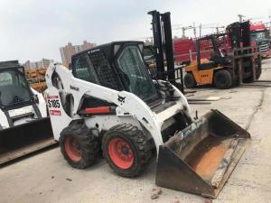 China Original Color S185 Used Bobcat Skid Loaders Safety Operation In Good Condition factory