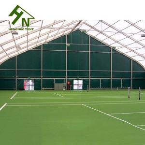 China SGS Certification Curved Event Tent Sports Fields Clearspan PVC Marquee factory