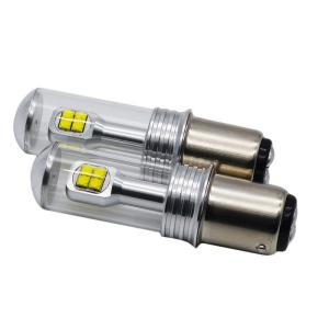 China 12V - 30v Yellow LED Brake Light Bulbs 350LM Energy Saving Good Heat Dissipation factory