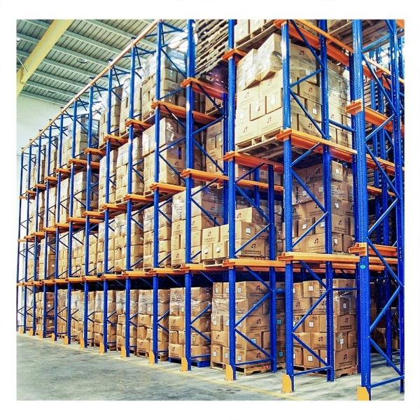 300-1500kgs/Pallet Capacity High Density Drive-in Pallet Racks for Warehouse