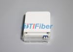 Indoor Fiber Optic Terminal Box With LC Duplex Fiber Optic Adapters , Optical