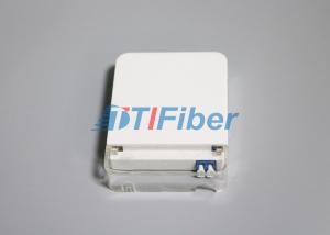 China Indoor Fiber Optic Terminal Box With LC Duplex Fiber Optic Adapters , Optical Splitter Box factory