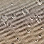 Thickness 0.46mm 220GSM Polyester Woven Fabric custom Double Colour