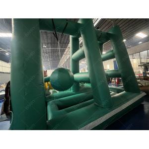 Giant Inflatable Jumping Bouncer Slide Obstacle Course Inflatable Game Obstacle