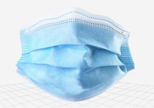 China Soft Non Woven Fabric Mask Meltblown Cloth Filter Disposable Respirator Mask factory