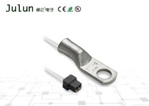 China 1/4&quot; Ring Lug NTC Thermal Resistor Harwin Connector Assembly Sensing Probe factory