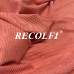 Custom Color Ribbed Swimsuit Fabric , Eco Friendly Fabric 72% Nylon + 28%