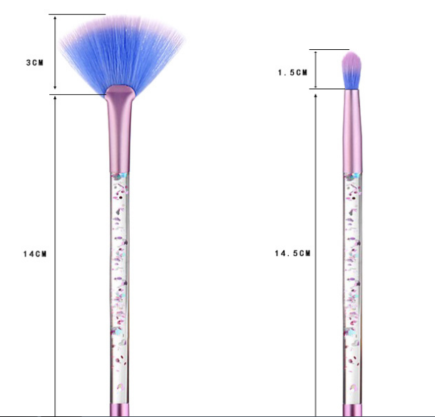 cosmetic brush set