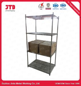China 80 - 200kgs Wire Metal Shelving Multifunction For Grocery Shop factory