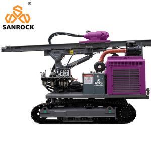 China Rotary Pile Driver Machine Screw Pile Drilling Equipment Hydraulic Pile Drilling Rig factory