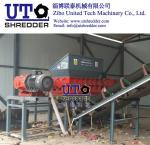 hot sale large mattress shredder/ double shaft shredder, waste furniture