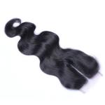 7A Peruvian Lace Top Closure , Peruvian Body Wave Human Hair Extensions