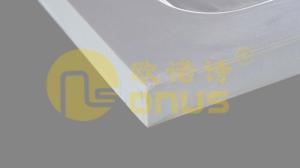 China Repairability Epoxy Resin Lab Countertops Radius And Bevel Edge Design factory