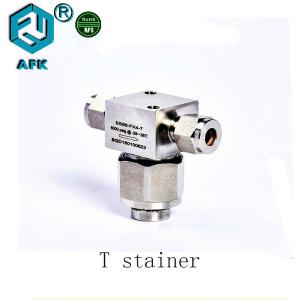 China Tee Type Air Compressor Check Valve 6000Psi High Pressure 2μm~40μm factory