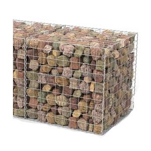 China Galvanized Iron Wire Gabion Retaining Walls for Strong and Durable Wall Construction factory