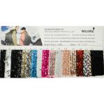 Reflective Decorate 440GSM Sequins Fabric Various Custom Colours
