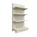 Wholesale custom color size double 4 layers steel racks for retail store