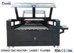 Double Protective Cover Co2 Laser Cutting Machine For Fabric / Crystal / Acrylic