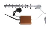3G 2100MHz Micro Power Cell Phone Signal Repeater AGC / AGC , Golden