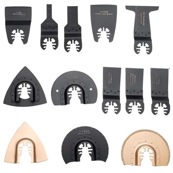 High Carbon Steel Multi Tool Blades Normal Japanese BIM Teeth For Cutting Wood