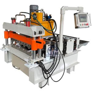 Automatic curved roof sheet roll forming machine