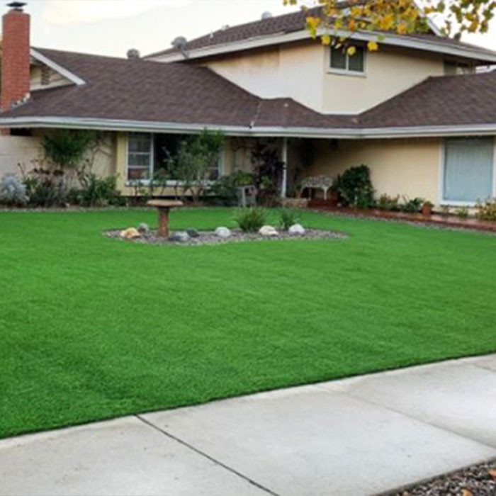 Use 35mm Landscape Artificial Green Grass To Transform Your Leisure Areas And Family Backyards