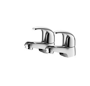 China Cold Hot Water 1/2 Inch Hoses Washbasin Mixer Tap Easy Assembly Dirt Resistant factory