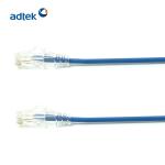 ADTEK Copper Stranded Patch Cord , PVC / LSZH Cat5 UTP Patch Cable
