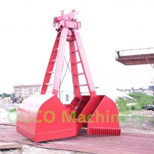 China 5 CBM 2 Rope Bulk Cargo Hydraulic Clamshell Grab factory